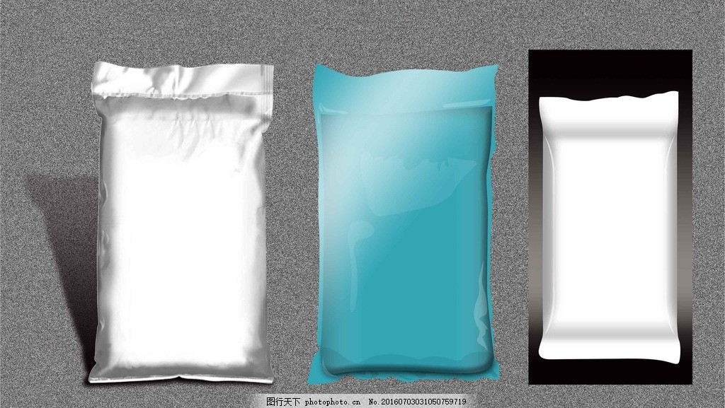 编织袋立体效果