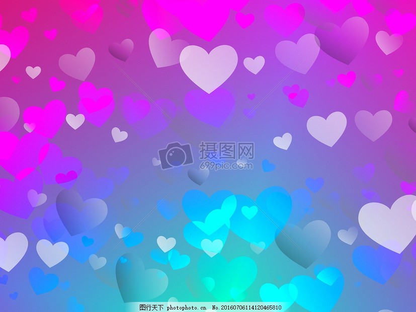 五彩斑斓的气泡图片