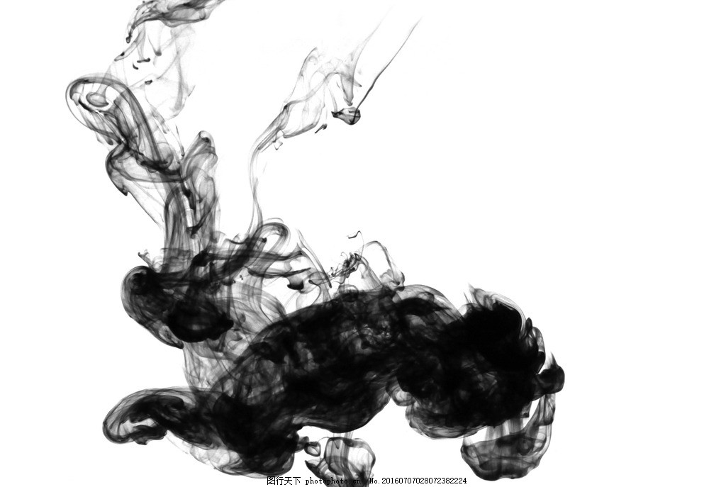 水墨画分层素材