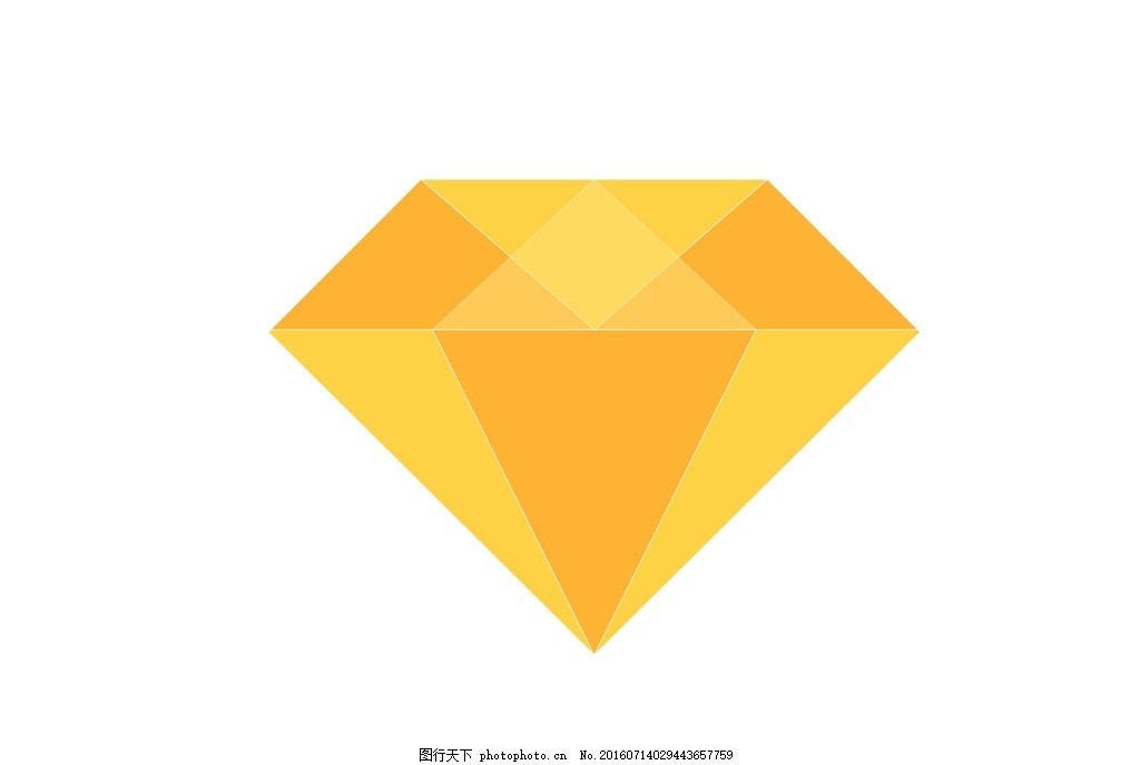 腾讯黄钻 钻石 黄钻 腾讯 qq 图标      设计 广告设计 logo设计 cdr图片