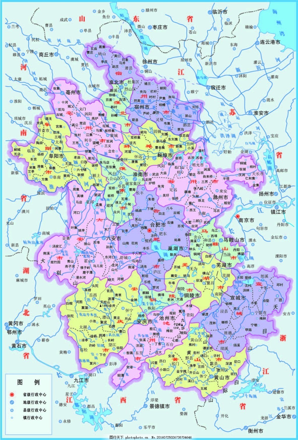 安徽省宣城市旅游地图高清版_安徽地图_初高中地理网