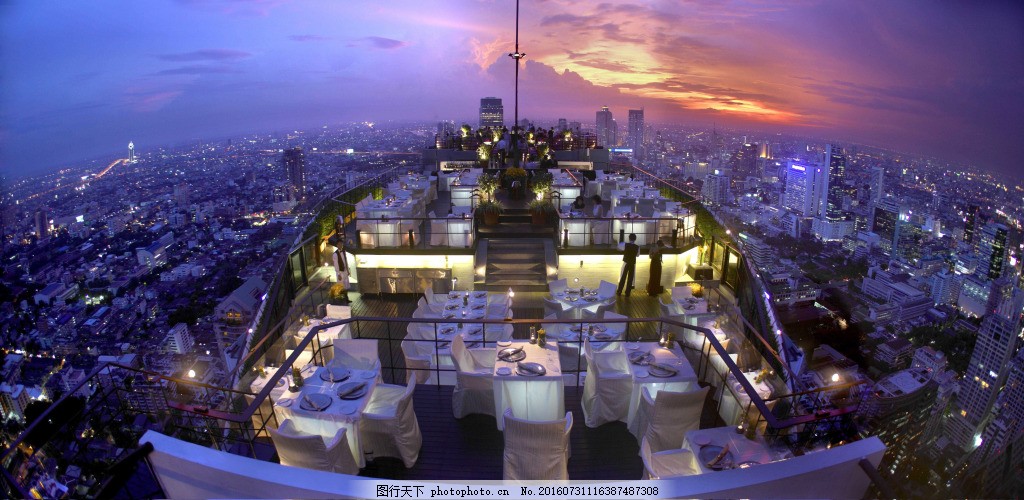 曼谷泰国悦榕庄酒店露天餐厅图片