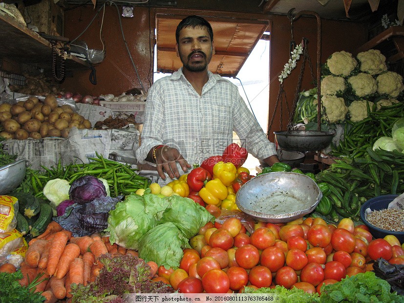 蔬菜供应商,水果 卖方 业务 商人 西红柿 红色-图