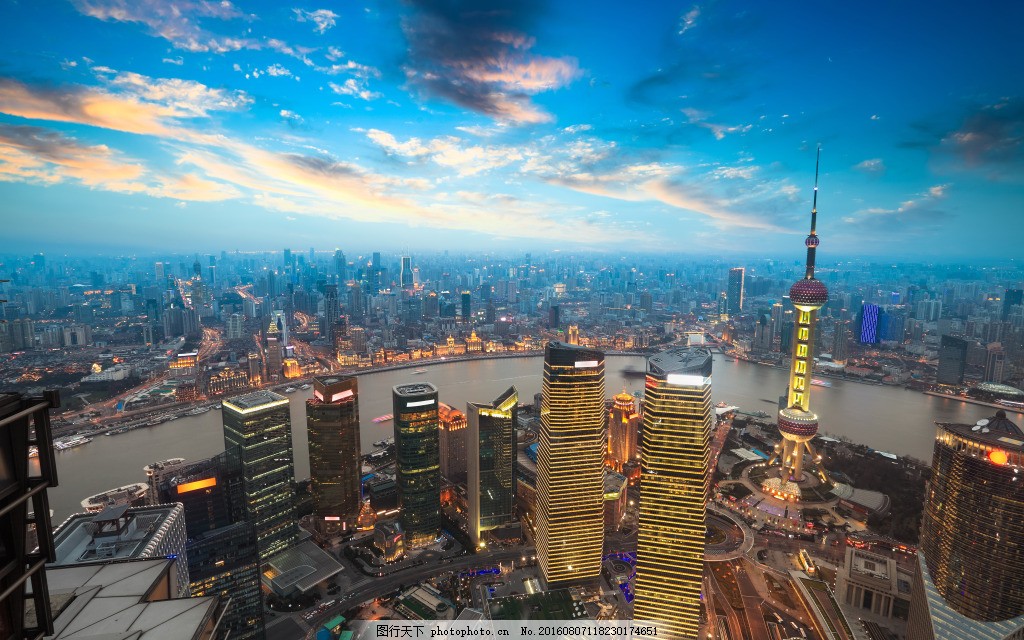 高清城市背景图电脑壁纸5120x3200