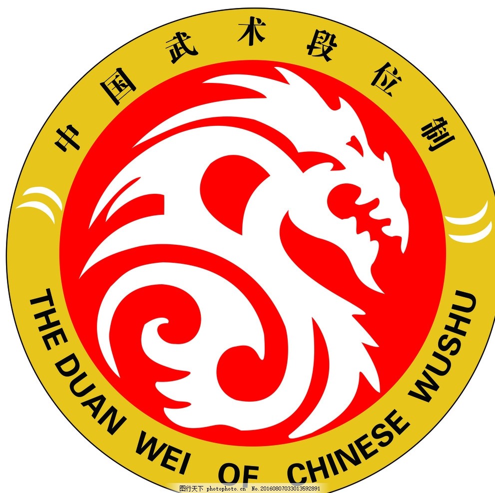 中国武术段位制标志图片