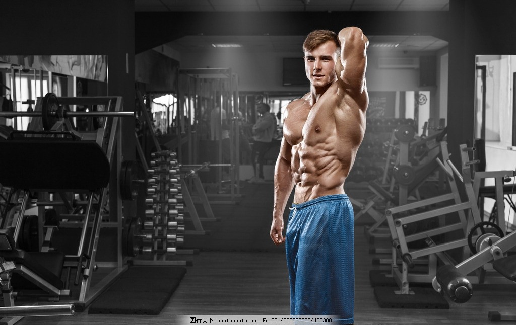 健身男性
