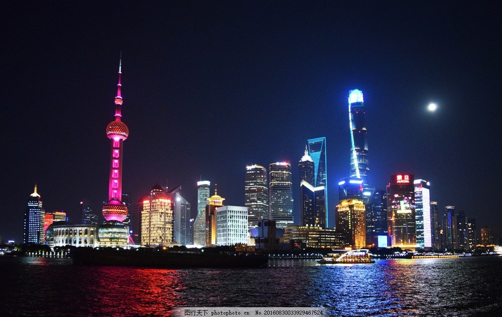 夜景 西洋建筑 古典建筑 南京东路 现代建筑 教堂 广场 步行街 欧式