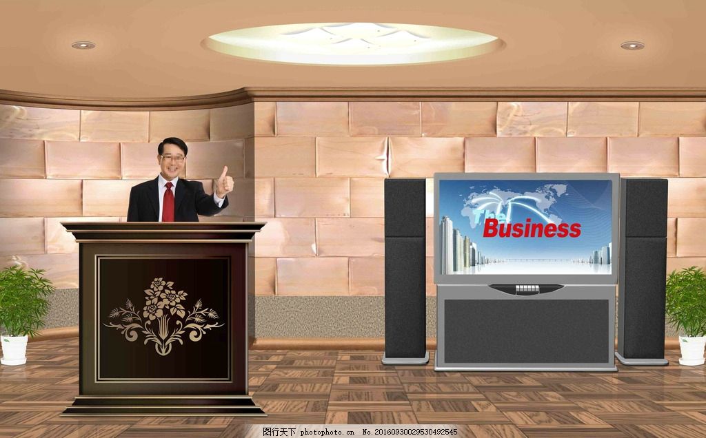 演讲,演讲台 商务素材 中年男性 成功男性 商业