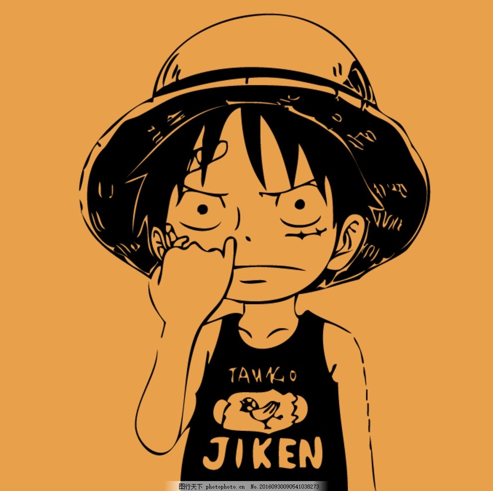 卡通动漫路飞海贼王船