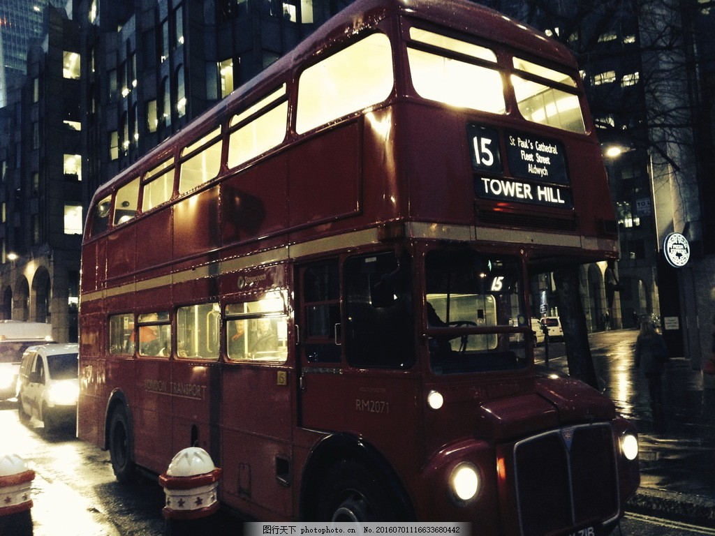 伦敦双层巴士图片素材-编号27615929-图行天下