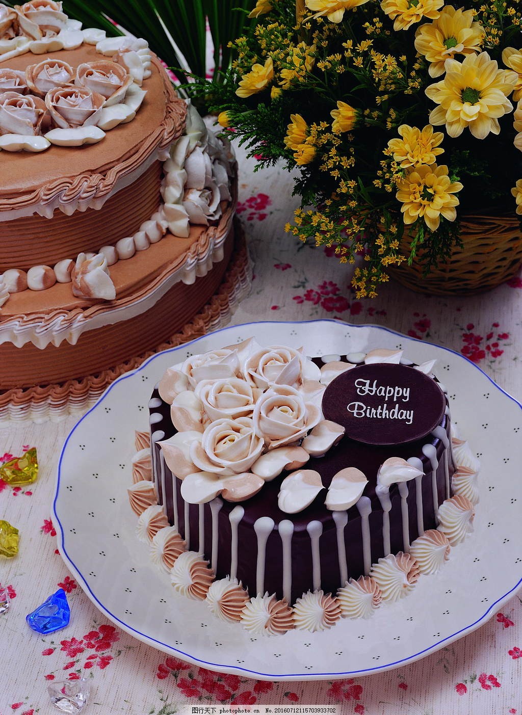 玲感蛋糕: 母親節禮物(1)-Tony Wong的玫瑰花蛋糕