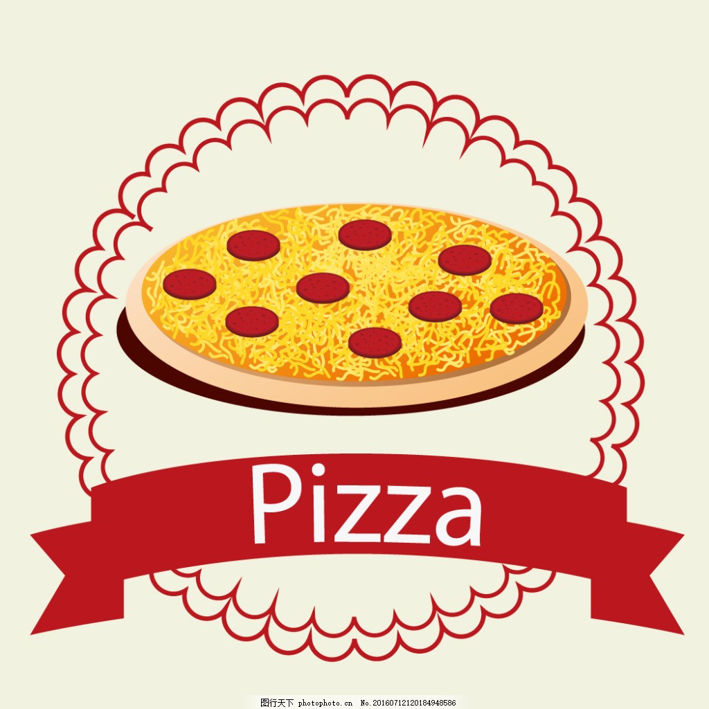 披萨商标图片_Logo_LOGO标识-图行天下素材网
