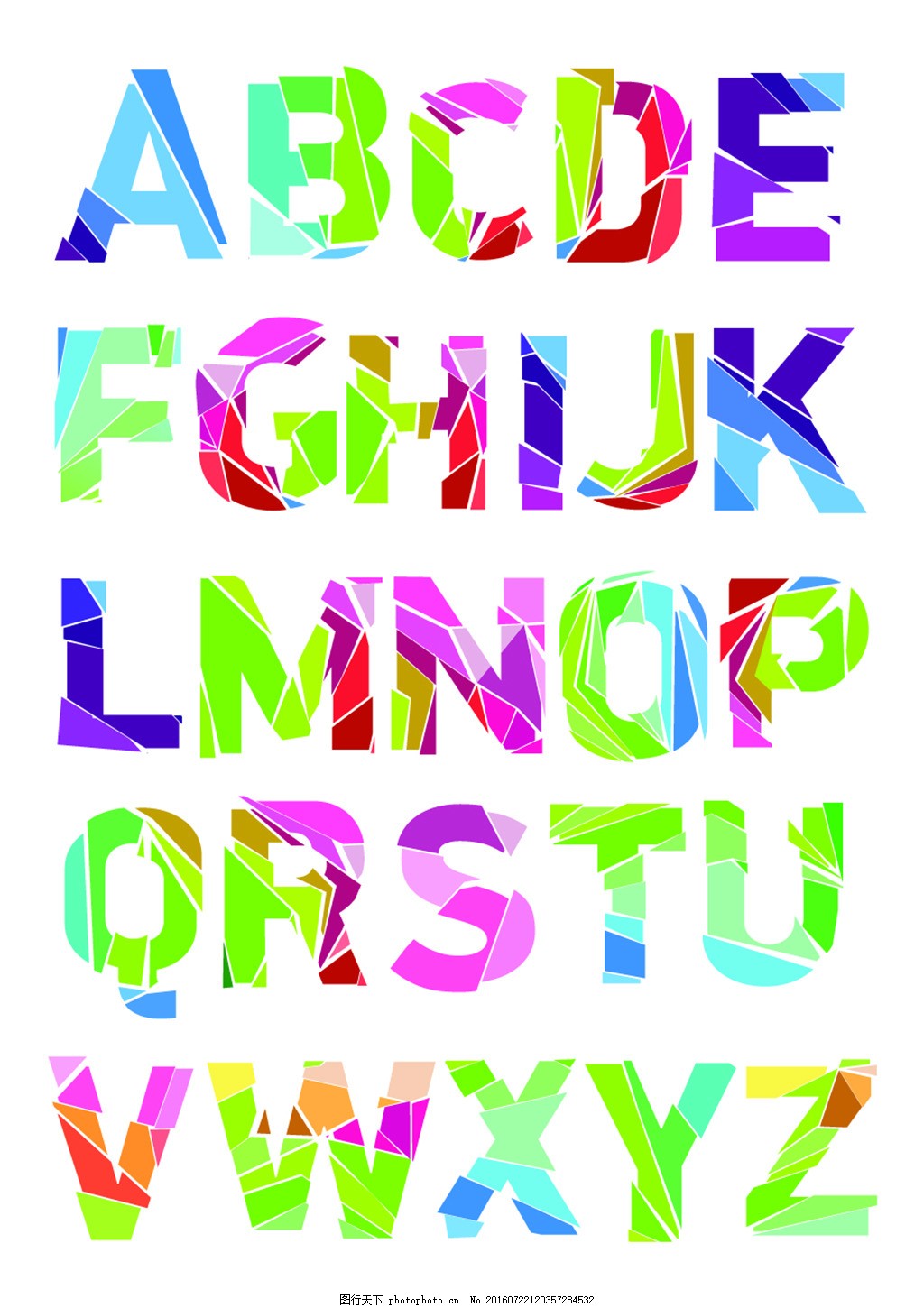26个字母创意设计|三维|其他三维|一缕朝Young_原创作品-站酷ZCOOL