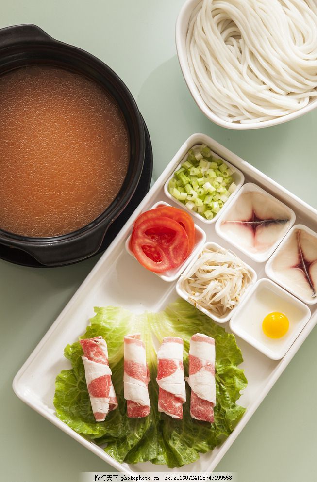 云南过桥米线,米线,米干,云南特色,砂锅,美食,肥牛卷,摄影,餐饮美食,传统美食,300DPI,JPG